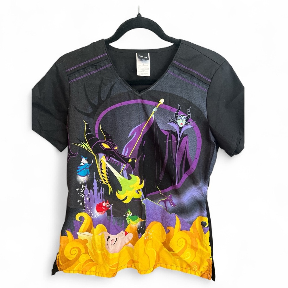 Disney princess scrub top